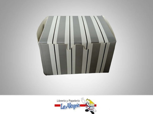 [TOS1LITESV] CAJA DE REGALO ARMABLE SIN VI 7,5X10X12C MARCA PRESTO PACK   