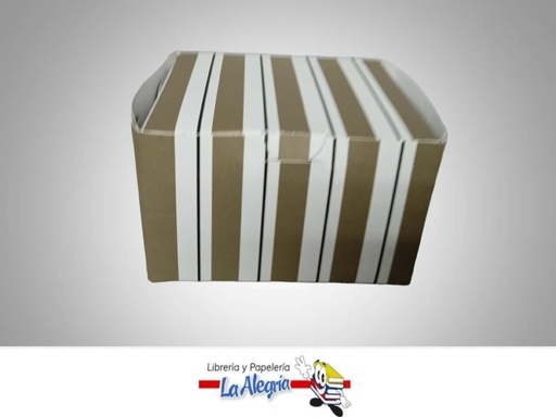 [TOS5LITFSV] CAJA DE REGALO ARMABLE SIN V 8,5X21X29,5 MARCA PRESTO PACK   