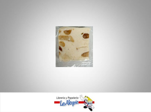 [TURRON2] TURRON BLANDO DE MANI 100 GR MARCA GIANVALENTINA