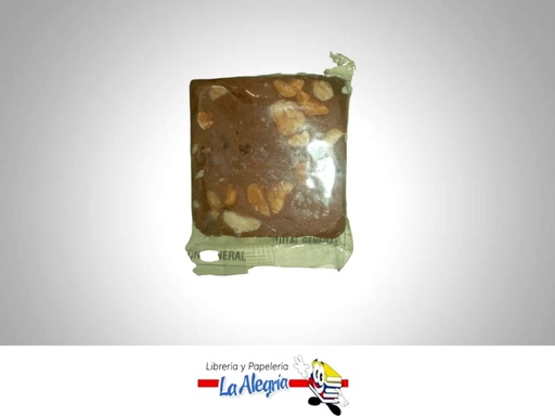 [TURRON3] TURRON DE CHOCOLATE CON MANI 100 GR MARCA GIANVALENTINA