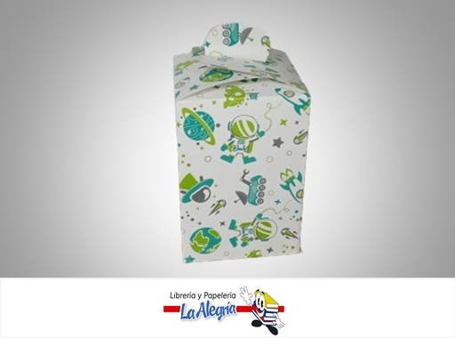 [TREVI3RATA] CAJA DE REGALO TREVI N°3 RAGAZZI ESPACIAL TIPO A 11.2X11.2X16CM MARCA PRESTO PACK