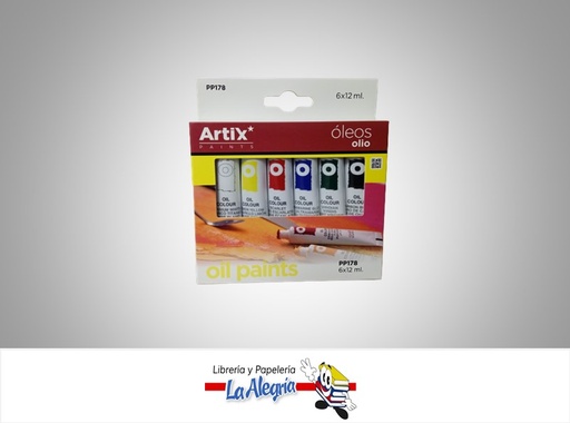 [8435464117377] PINTURA OLEO PP178 12 ML 6 UND MARCA MP