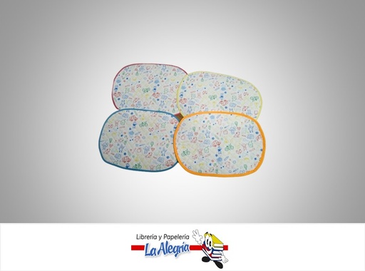 [INDIVIDUAL04] INDIVIDUAL ESCOLAR DISENO ESTAMPADOS PVC MARCA CEGLIS CREACIONES