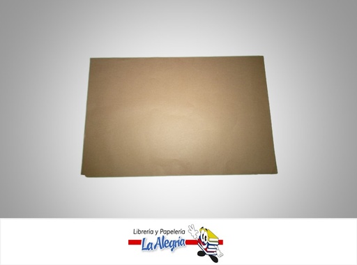 [BCP035] CARTULINA BRISTOL 66X48 CM MARRON TABACO UND 120GR MARCA S/M
