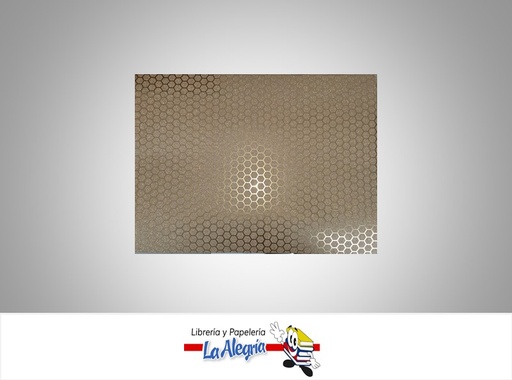 [FEEC22] FOAMI ESCARCHADO  DOBLE CARTA DORADO UND MARCA S/M