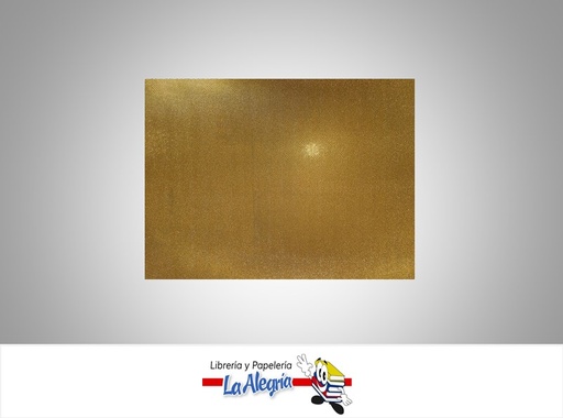 [FEEC23] FOAMI ESCARCHADO RETICULAR DOBLE CARTA DORADO UND MARCA S/M