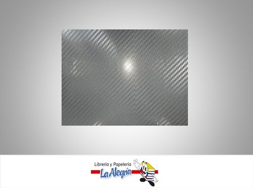 [FEEC50] FOAMI ESCARCHADO RECTANGULAR DOBLE CARTA PLATA UND MARCA S/M