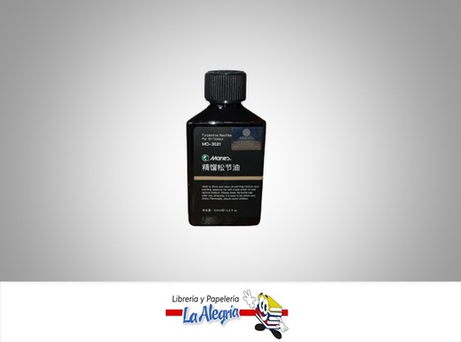 [6901893046455] TREMENTINA SIN OLOR RECTIFICADA 100 ML MARCA MARIES