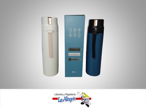 [6925749740748] TERMO DE CAFE 500 ML BLANCO/AZUL  MARCA FANSON