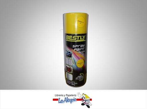 [793573968647] SPRAY ACRILICO 400ML AMARILLO MARCA BESTLY