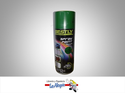 [793573968630] SPRAY ACRILICO 400ML VERDE GRAMA MARCA BESTLY