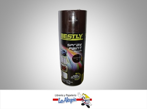 [793573968685] SPRAY ACRILICO 400ML MARRON MARCA BESTLY
