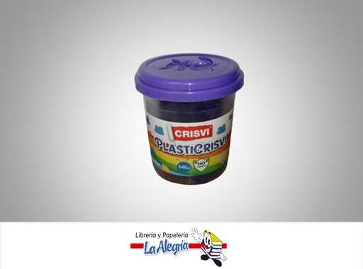 [7598874012074] PLASTIDEDOS 140G MORADO MARCA CRISVI