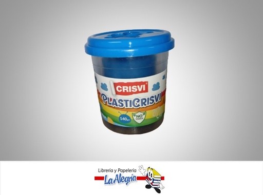 [7598874012043] PLASTIDEDOS 140G AZUL MARCA CRISVI