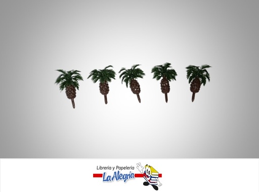 [ARBOL0011] PALMERA PARA MAQUETA 3 CM VERDE MARCA S/M