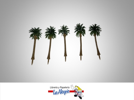 [ARBOL0025] PALMERA PARA MAQUETA 8 CM VERDE MARCA S/M