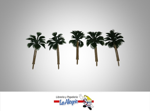 [ARBOL0026] PALMERA PARA MAQUETA 7.5 CM VERDE MARCA S/M