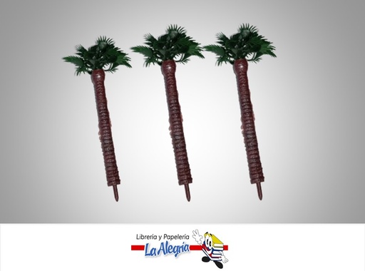 [ARBOL0027] PALMERA PARA MAQUETA 10 CM VERDE MARCA S/M