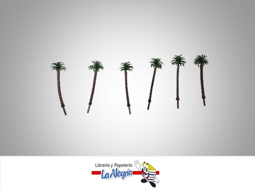 [ARBOL0032] PALMERA PARA MAQUETA 6 CM VERDE MARCA S/M