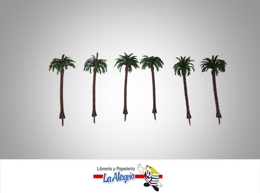 [ARBOL0033] PALMERA PARA MAQUETA 9 CM VERDE MARCA S/M
