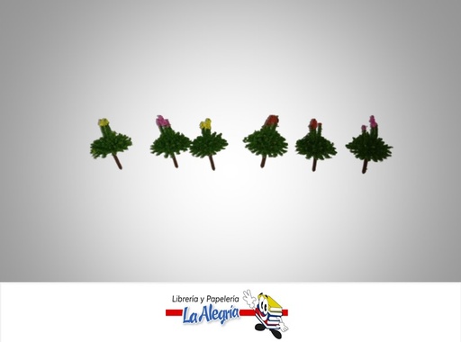 [ARBUSTO007] ARBUSTO JARDIN PARA MAQUETA  3CM VERDE MARCA S/M