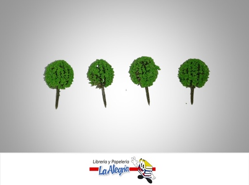 [ARBUSTO004] ARBUSTO JARDIN PARA MAQUETA  3.5CM VERDE MARCA S/M
