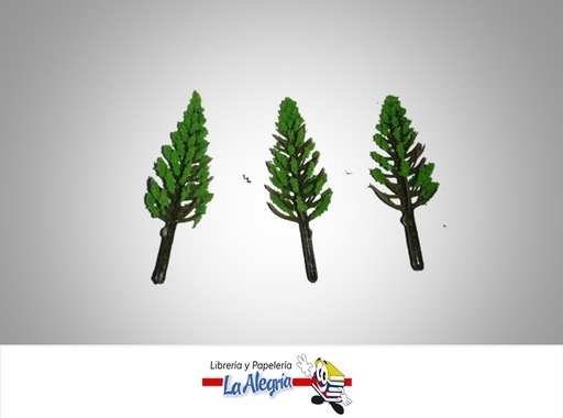 [ARBOL0050] ARBOL PINO ARTIFICIAL PARA MAQUETA 5 CM UND MARCA S/M