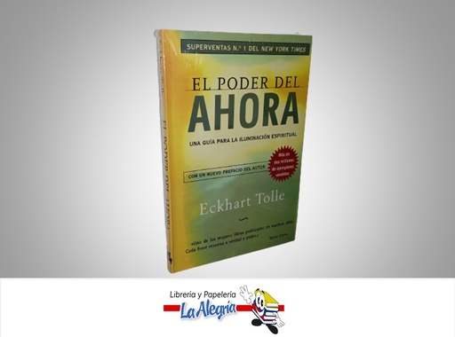 [9788484450344] EL PODER DEL AHORA TEMATICA AUTOAUYUDA AUTOR ECKHART TOLLE MARCA GAIA EDICIONES