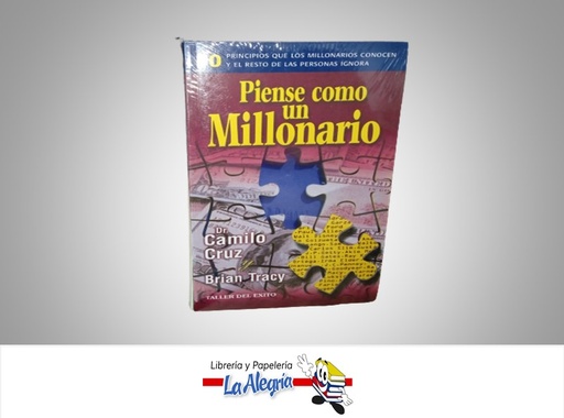 [9781931059732] PIENSE COMO UN MILLONARIO TEMATICA NEGOCIO AUTOR BRIAN TRACY MARCA TALLER DEL EXITO