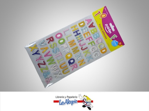[7453010084974] FIGURAS DE FOAMI ADHESIVA NUMEROS ANC22131 56 PZAS. MARCA POINTER