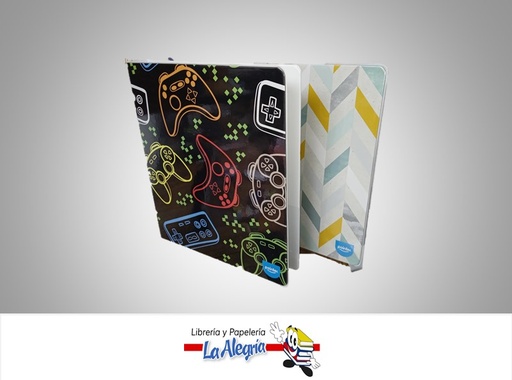 [7453078548258] CARPETA 3 AROS FLJGP1C 1" CARTA ESTAMPADO MARCA POINTER