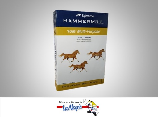 [010199003294] RESMA PAPEL 500H 75 GR EXTRA OFICIO MARCA HAMMERMILL