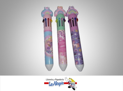 [8435464229483] BOLIGRAFO RETRACTIL FANTASIA ARCOIRIS PE253-22 MULTICOLOR MARCA MP