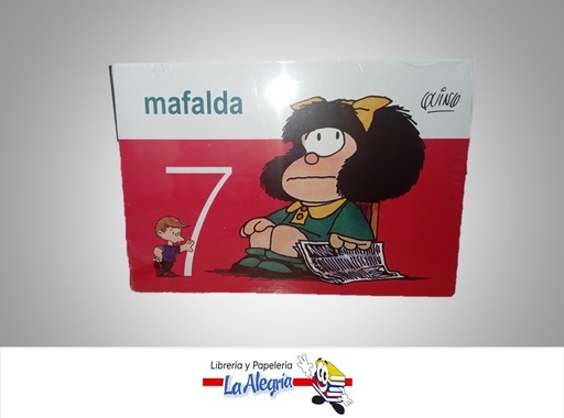 [9789505156078] MAFALDA 7 TEMATICA COMIC AUTOR QUINO MARCA EDICIONES LA FLOR