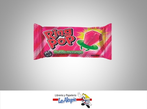 [7798040463352] RING POP TWISTED 10G FRUTILLA MORANGO (FRESA) UND MARCA BERRY BLAST