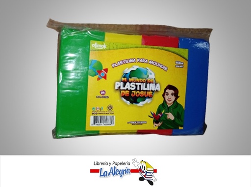 [785571628869] PLASTILINA JOSUE 450GR PAQUETE 4 UNIDADES MARCA OFIMAK