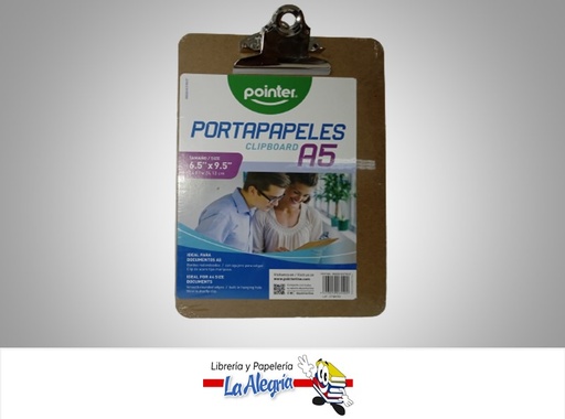 [7453010064402] TABLA DE CHEQUEO CARTON PIEDRA CTW0702 6.5X9.5' MARCA POINTER