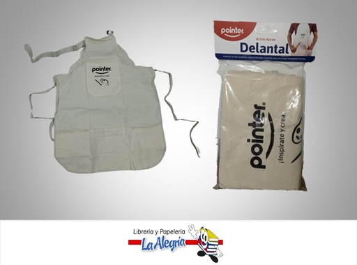 [7453010093242] DELANTAL ESCOLAR ARTISTICO AP5A MARCA POINTER