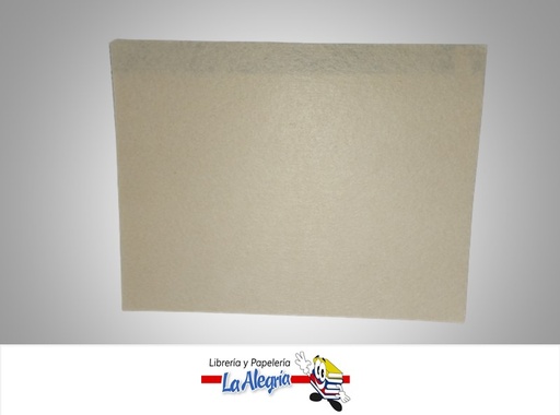 [FPLC015] FIELTRO PLANCHADO CARTA BEIGE UND MARCA S/M