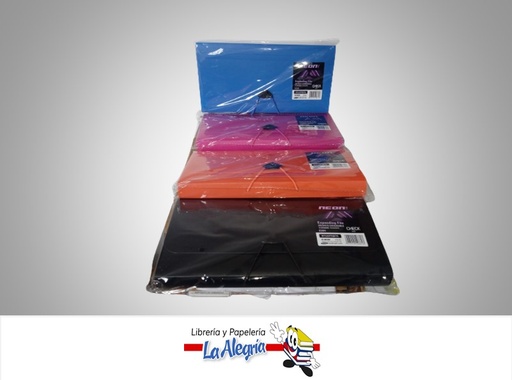 [7453015108613] ARCHIVADOR SINFONIA ST00394 CON LIGA 13 SEPARADORES CHECK NEON MARCA STUDMARK