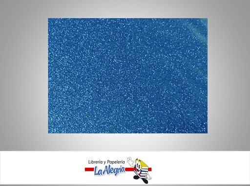 [FEC50X70019] FOAMI ESCARCHADO 50X70CM AZUL REY UND MARCA S/M