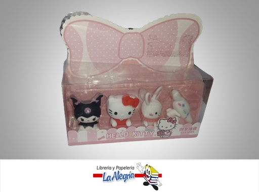 [803060274] BORRADOR HELLO KITTY SANRIO PAQ 4 PZA MARCA S/M