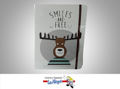 [6937522515160] LIBRETA DE NOTA CON LIGA NC5016 14.5X21CM  80 HOJAS MARCA S/M