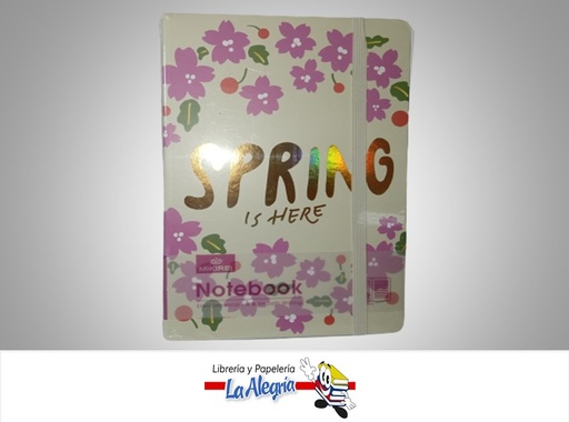 [1200006017] LIBRETA DE NOTA BGA597021 14.5X21CM 96 HOJAS MARCA MIKIREI