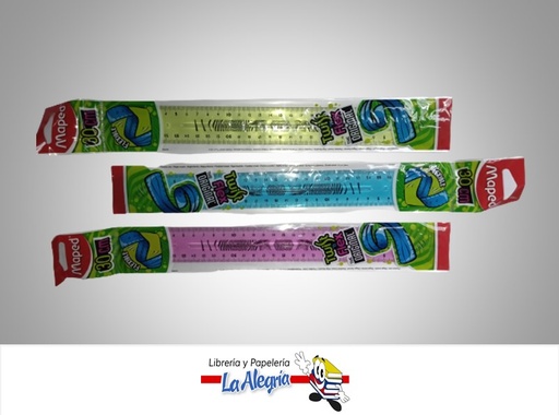 [3154140279004] REGLA FLEXIBLE TWIN´N FLEX 30 CM COLOR SURTIDO MARCA MAPED