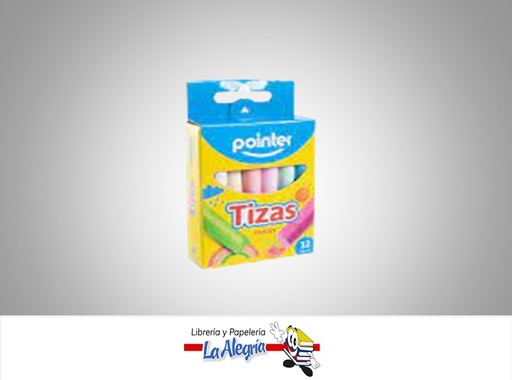 [7453038409551] TIZA DE COLOR CC12; 12 UND MARCA POINTER