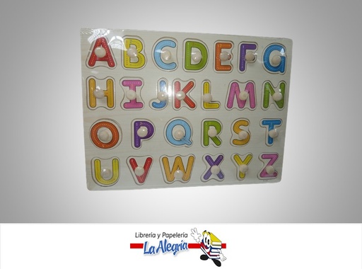 [7453038434164] ROMPECABEZA DIDACTICO ABECEDARIO A126HX0683 MARCA POINTER