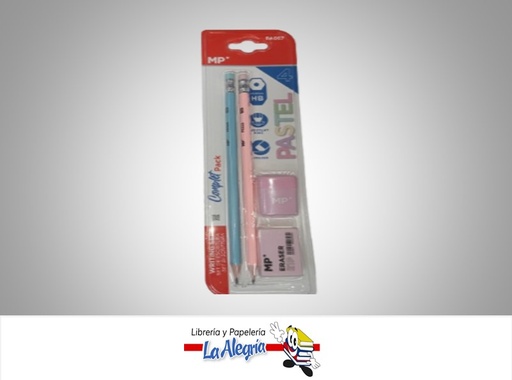 [8435250905096] SET ESCOLAR PA667 PACK 4 PZA PASTEL MARCA MP