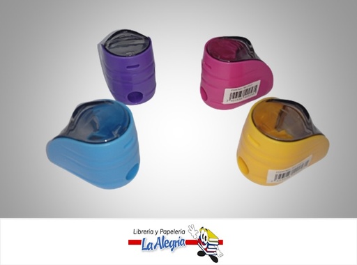[7453038490535] SACAPUNTA CON DEPOSITO SH2217 4 COLORES MARCA POINTER