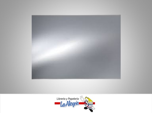 [PN262] CARTULINA METALIZADA 50X70CM PLATA UND MARCA MP